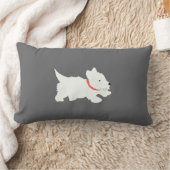 Izzie The Westie ランバークッション (ブランケット)