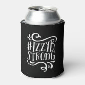#IzzyBStrongビール缶 缶クーラー (缶正面)