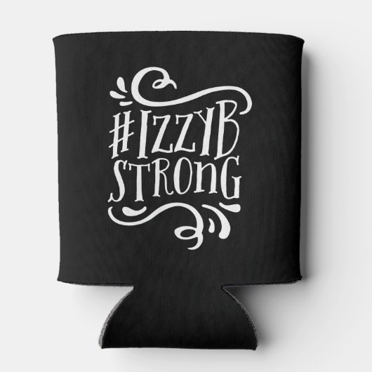 #IzzyBStrongビール缶 缶クーラー (裏面)