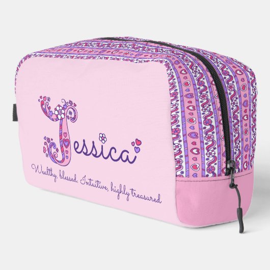 Jから始まるジェシカちゃんの名前 ドップキット (右コーナー)