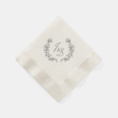 JとSエレガントバ結婚ン 縁ありカクテルナプキン (角)