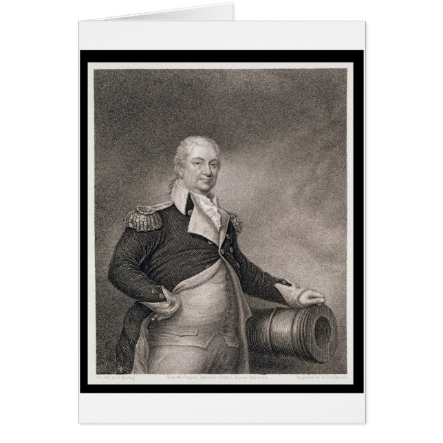 Jによって刻まれるMajor GeneralヘンリーKnox (1750-1806年) (正面)