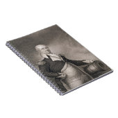 Jによって刻まれるMajor GeneralヘンリーKnox (1750-1806年) ノートブック (右側)