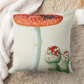 Jによる「Phytographie Medicale」からのテングタケ属Muscaria クッション (ブランケット)