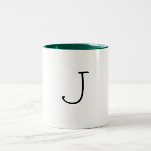 Jの手紙のマグ ツートーンマグカップ