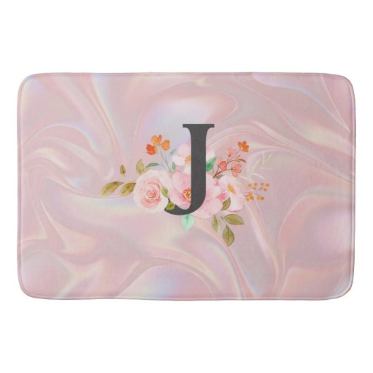 Jの文字 バスマット (正面)