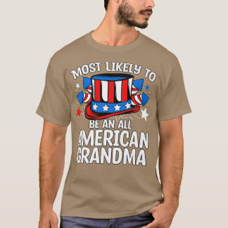 Jの4番目のアメリカ人のおばあちゃまなのかもしれない Tシャツ