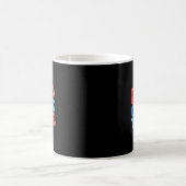 Jの7月4日誕生日3日の国 コーヒーマグカップ (中央)