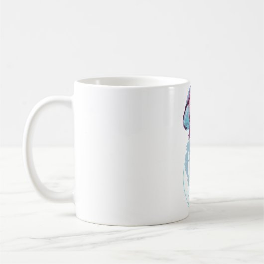 Jはクラゲ コーヒーマグカップ (左)