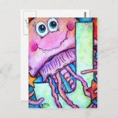 Jはクラゲ ポストカード (正面/裏面)