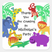 Jはジャングルだ スクエアシール (正面)