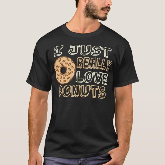 Jは本当に建設用エスカベーターの焼き菓子が好き Tシャツ (正面)