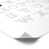 Jは、(3つのうちの1つ)あなただけの特別なものという意味です。 ポスター (角)