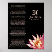 Jもし.P.マクエヴィプリントの女の子のための詩 ポスター (正面)