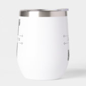 Jイニシャルパーソナライズされたシルバーモノグラムあなたの名前 (左面)