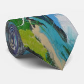 Jガルシアインスパイア抽象芸術メンズタイバイスカイテイラー ネクタイ (ロール)