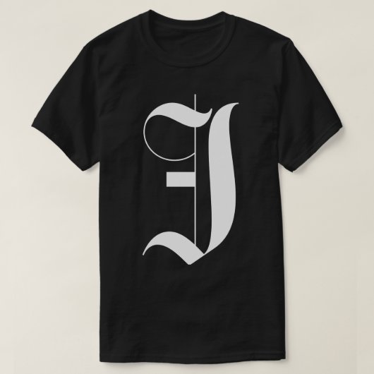 Jゴシック Tシャツ (デザイン正面)