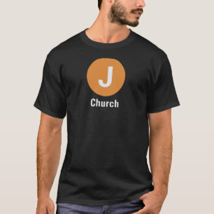 JチャーチダークTシャツ Tシャツ