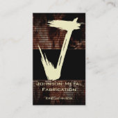 Jフラムモノグラム名刺 名刺 (正面)