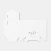 Jモノグエレガントラム |結婚式の引き出物ボックス フェイバーボックス (折り畳みなし)