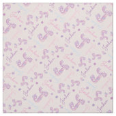 Jモノグラムと名パーソナライズされた称Jorden fabric ファブリック (見本)