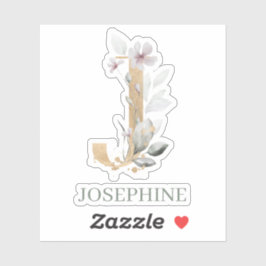 Jモノグラムフローラ パーソナライズされた シール