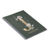 Jモノグラムフローラ パーソナライズされた ノートブック (右側)