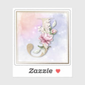 Jモノグラムブルゴーニュフローラシール シール (シート)