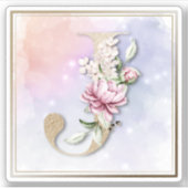 Jモノグラムブルゴーニュフローラシール シール (正面)