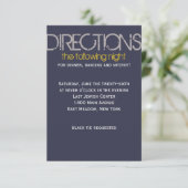 Jモノグレスイニシャルバーバルミツワー方面 招待状 (スタンド正面)