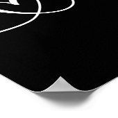 JラブM花嫁ボーイフレンドとガールフレンドJレターA ポスター (角)