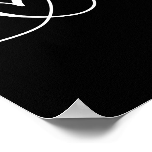 JラブM花嫁ボーイフレンドとガールフレンドJレターA ポスター (角)