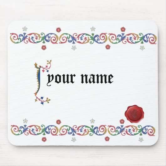 J中世Mouspad マウスパッド (正面)