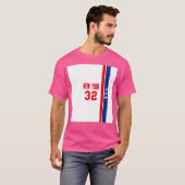 J博士への献上品 – Julius Erving Nba Basketball Ny Tシャツ (正面フル)
