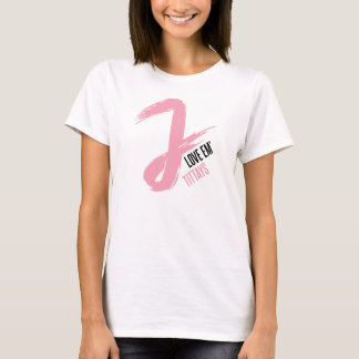 J愛Em Tittays (JWalkerzと) -白 Tシャツ