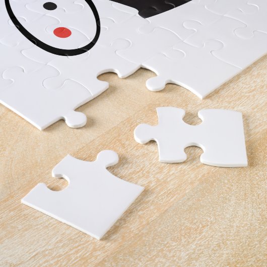 J文字で始まる形容詞ワードクラウド ジグソーパズル (側面)