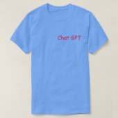 J002 CHAT GPT...Google検索しなければならないで Tシャツ (デザイン正面)