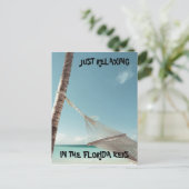 j0423125、ジャストリラックスル、フロリダ鍵 ポストカード (スタンド正面)