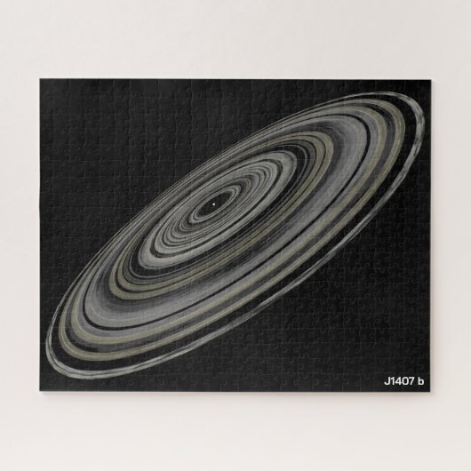 J1407 b (1SWASP J140747.93-394542.6 b) ジグソーパズル (横)