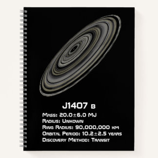 J1407 b (1SWASP J140747.93-394542.6 b) ノートブック