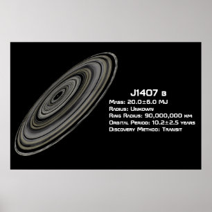 J1407 b (1SWASP J140747.93-394542.6 b) ポスター