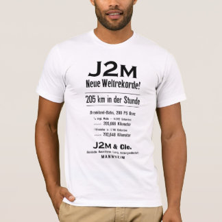 J2M Neue Weltrekorde Tシャツ