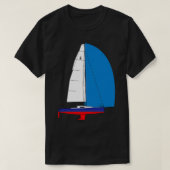 J88帆船 Tシャツ (デザイン正面)