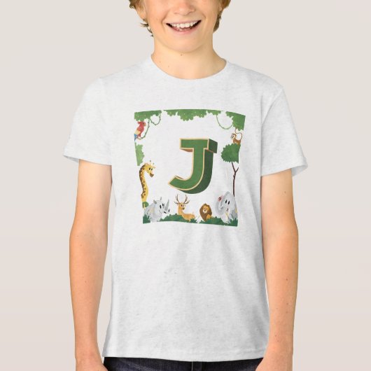 J はジャングル トライブレンドTシャツ (正面)