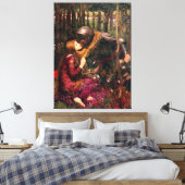 J.ウォーターハウス – 慈悲のない美しい女性 キャンバスプリント (インサイチュ (寝室))