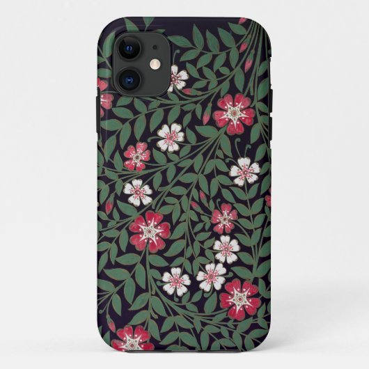 J.オーウェン1863年著花柄 Case-Mate iPhoneケース (裏面)