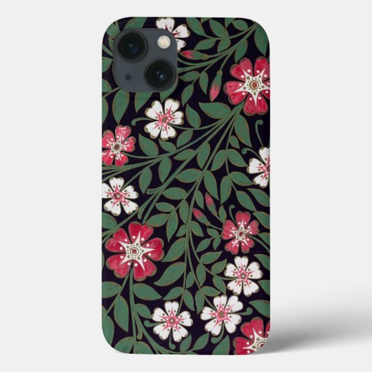J.オーウェン1863年著花柄 Case-Mate iPhoneケース (裏面)