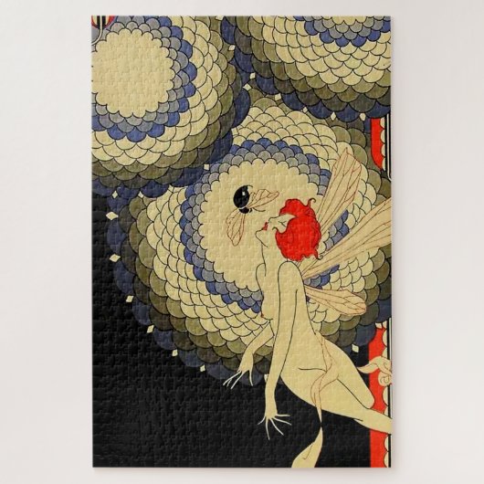 J・カルロスの雑誌「The Bee」の表紙 ジグソーパズル (縦)