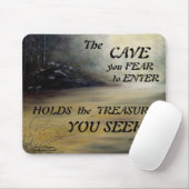 J.キャンベルマウスパッドに入るのを恐れる洞窟 マウスパッド (マウス)