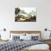 J.クラークによってエッチングされたサラマンカの戦い キャンバスプリント (インサイチュ (寝室))